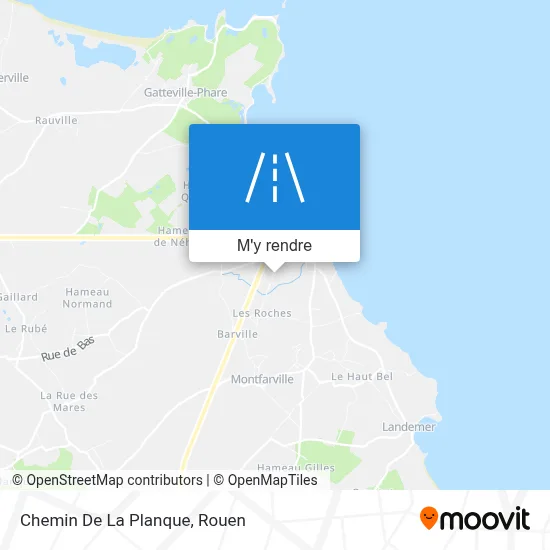 Chemin De La Planque plan