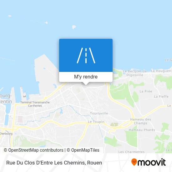 Rue Du Clos D'Entre Les Chemins plan