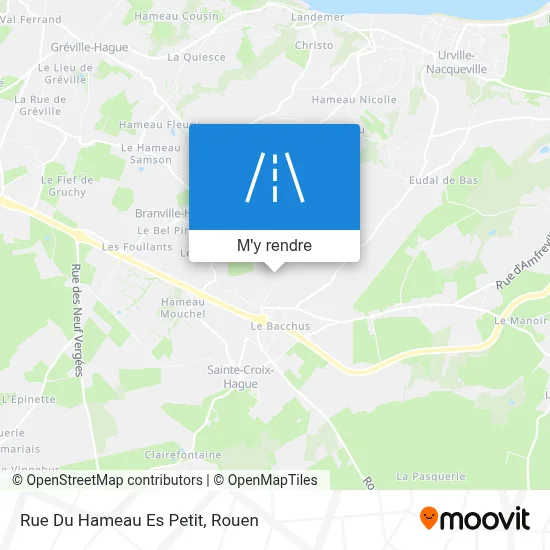 Rue Du Hameau Es Petit plan