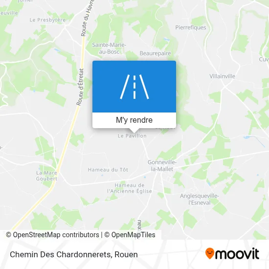 Chemin Des Chardonnerets plan