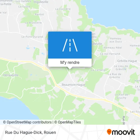 Rue Du Hague-Dick plan