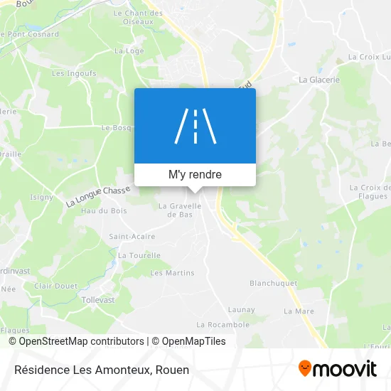 Résidence Les Amonteux plan