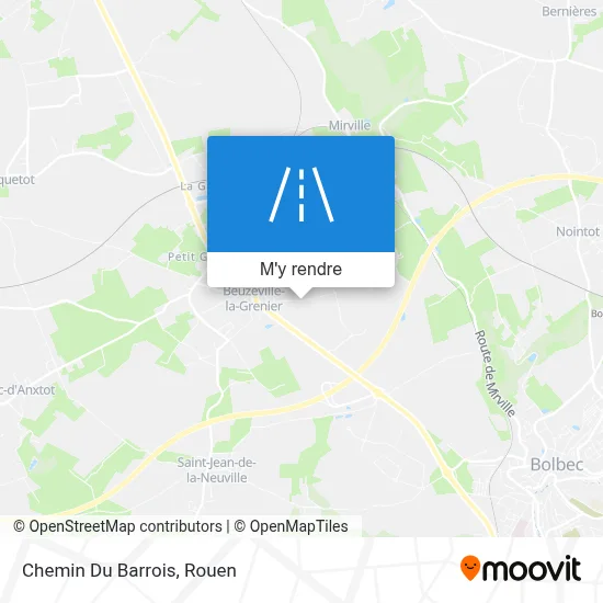 Chemin Du Barrois plan