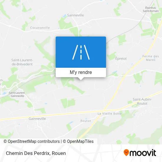 Chemin Des Perdrix plan