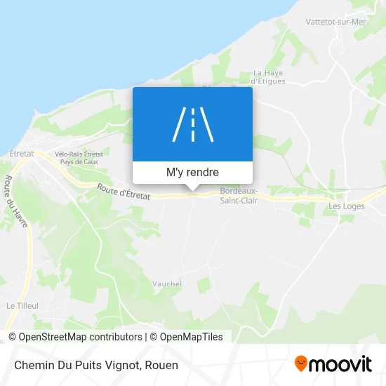 Chemin Du Puits Vignot plan