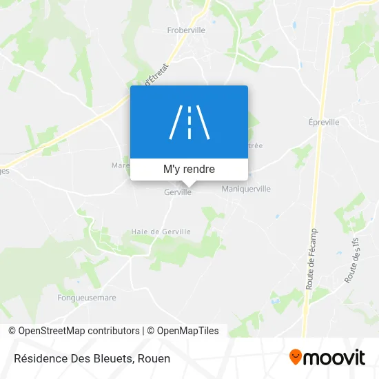Résidence Des Bleuets plan