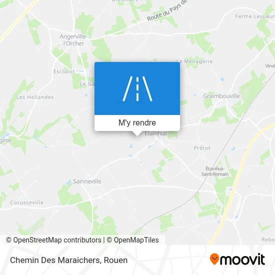 Chemin Des Maraichers plan