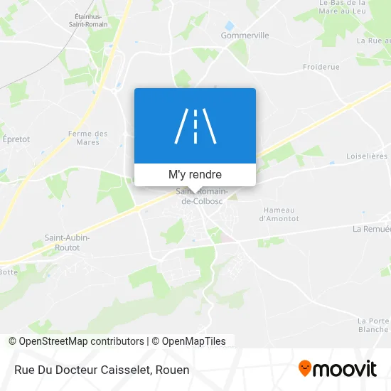 Rue Du Docteur Caisselet plan