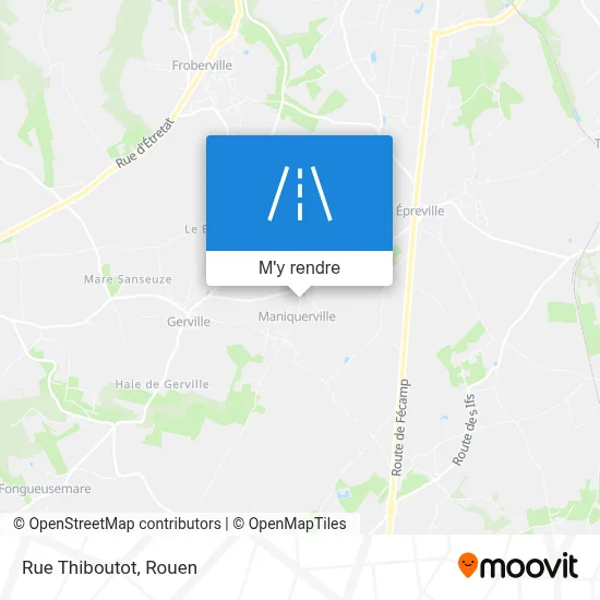 Rue Thiboutot plan