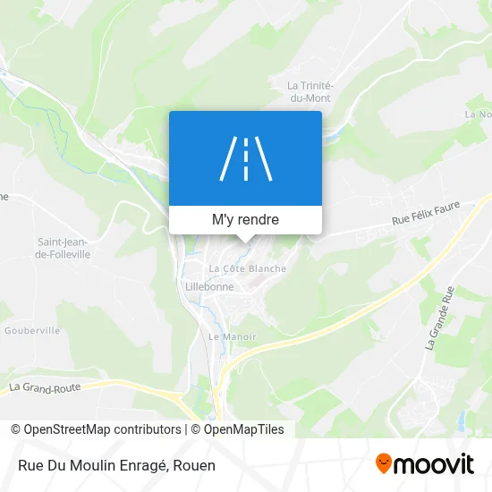 Rue Du Moulin Enragé plan