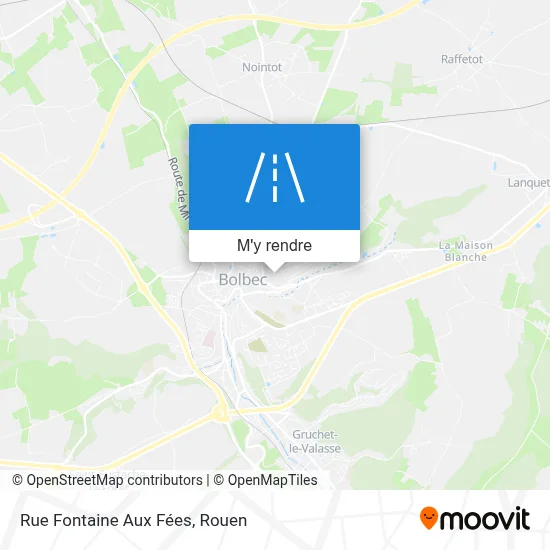 Rue Fontaine Aux Fées plan