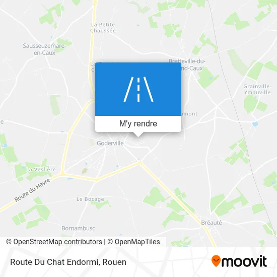 Route Du Chat Endormi plan