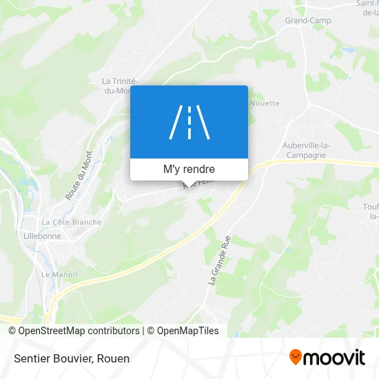 Sentier Bouvier plan