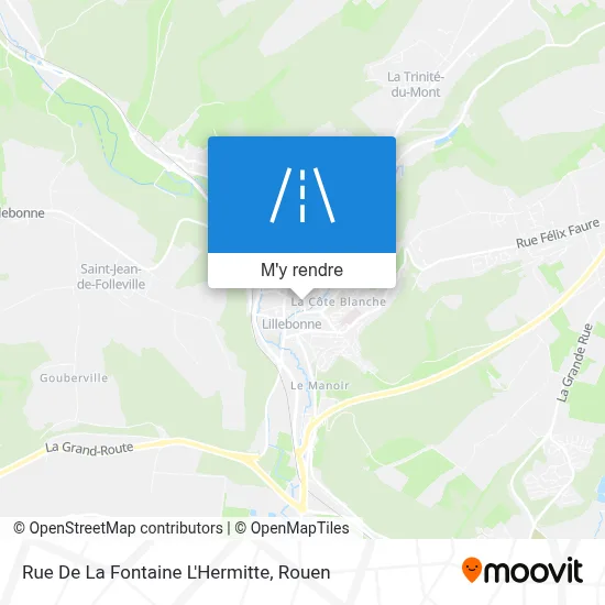 Rue De La Fontaine L'Hermitte plan