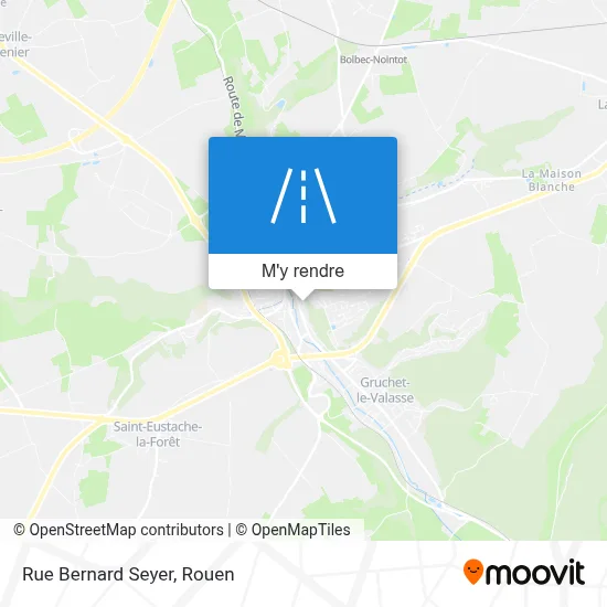 Rue Bernard Seyer plan