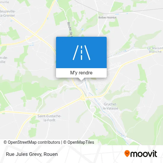 Rue Jules Grevy plan