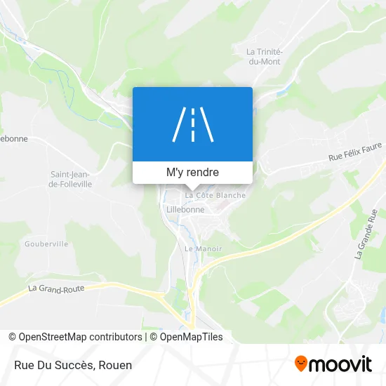 Rue Du Succès plan
