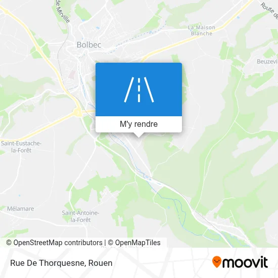 Rue De Thorquesne plan