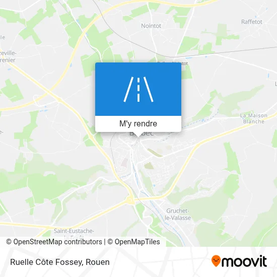 Ruelle Côte Fossey plan