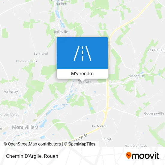 Chemin D'Argile plan
