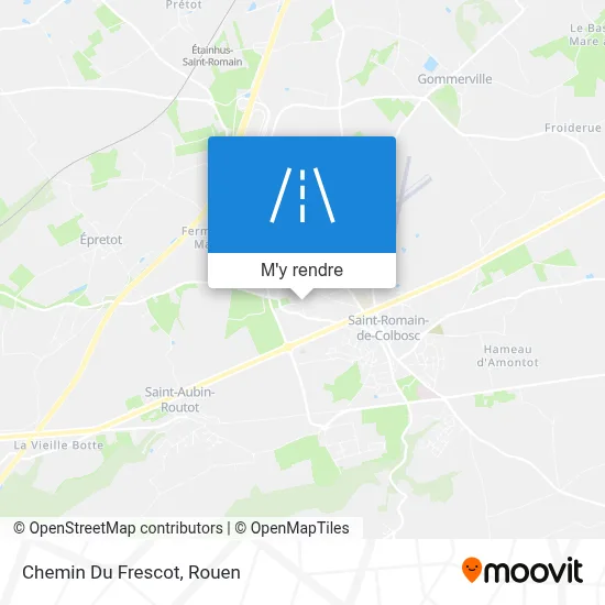 Chemin Du Frescot plan