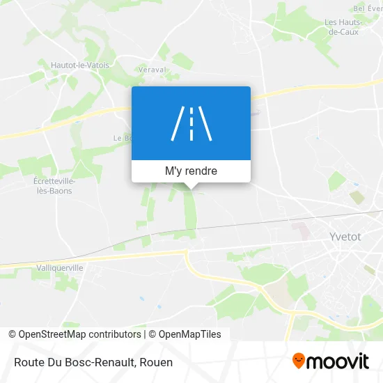 Route Du Bosc-Renault plan