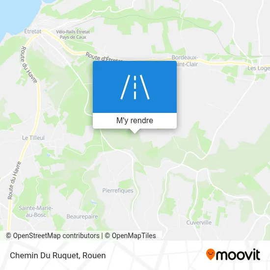 Chemin Du Ruquet plan