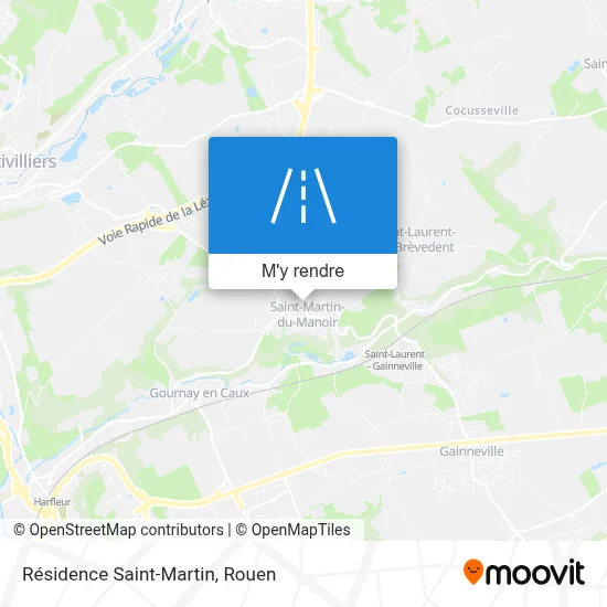 Résidence Saint-Martin plan