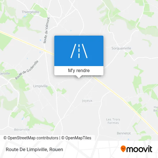 Route De Limpiville plan
