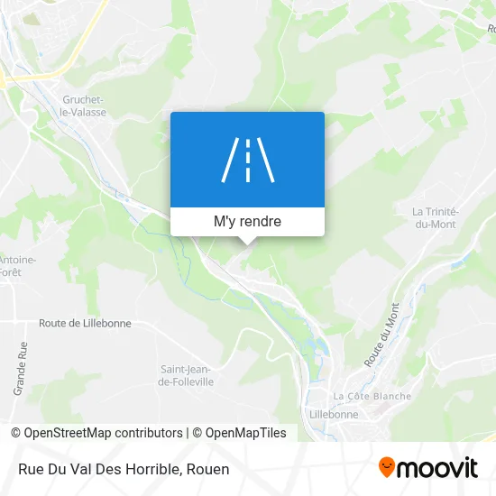 Rue Du Val Des Horrible plan