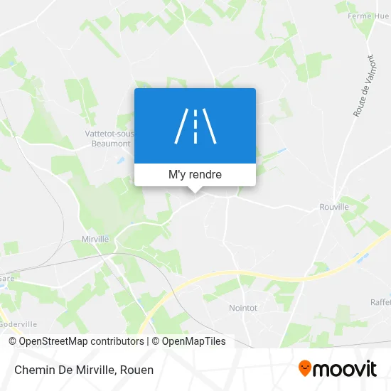 Chemin De Mirville plan
