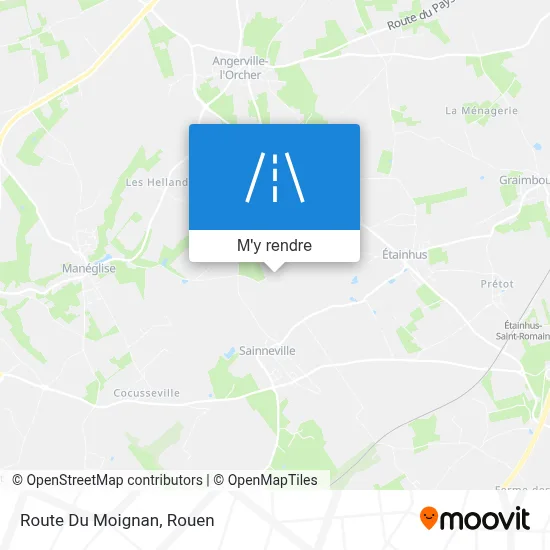Route Du Moignan plan
