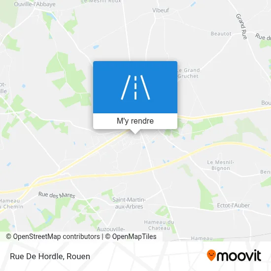 Rue De Hordle plan