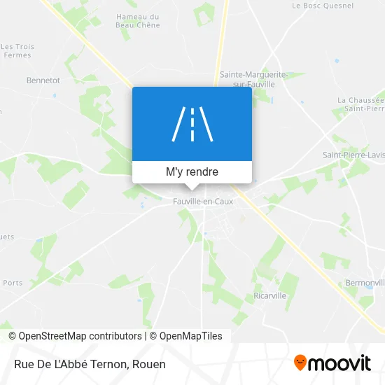 Rue De L'Abbé Ternon plan