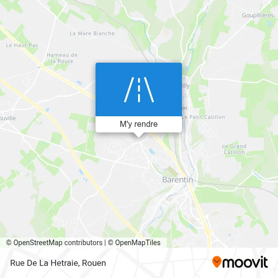 Rue De La Hetraie plan