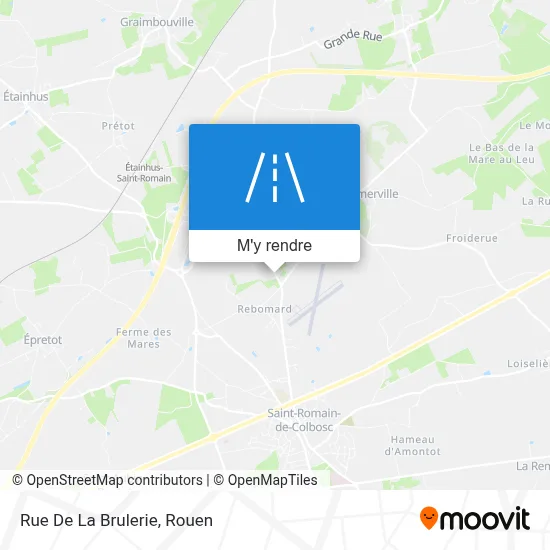 Rue De La Brulerie plan
