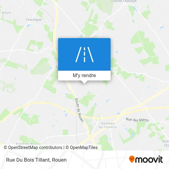 Rue Du Bois Tillant plan