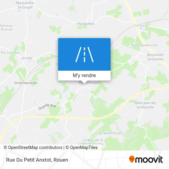 Rue Du Petit Anxtot plan