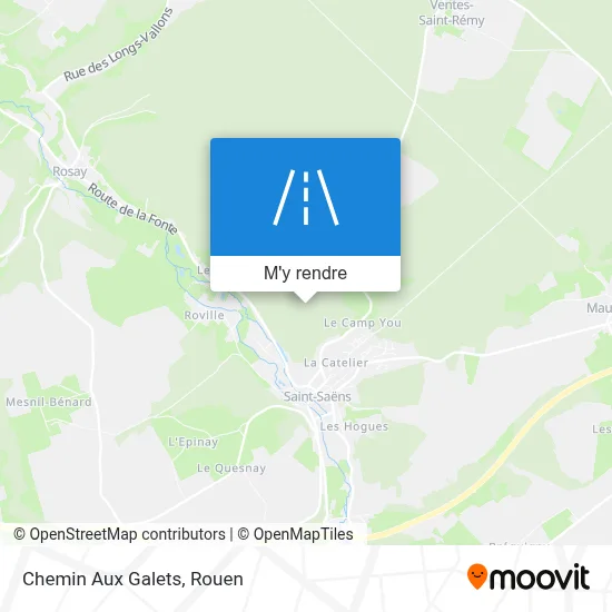 Chemin Aux Galets plan