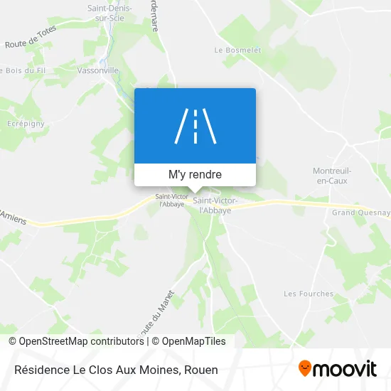 Résidence Le Clos Aux Moines plan