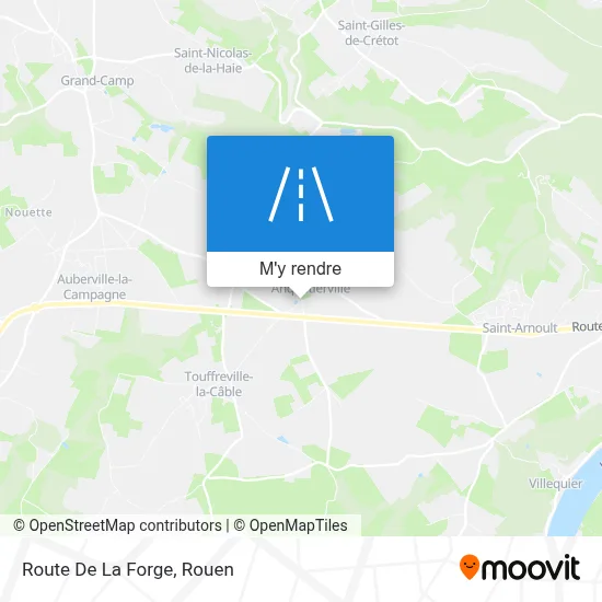 Route De La Forge plan