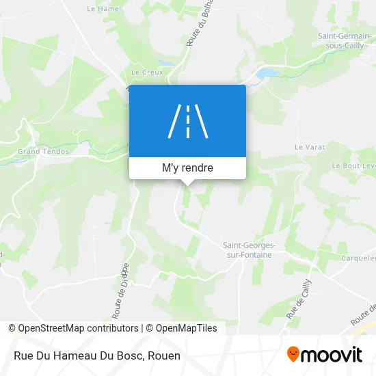 Rue Du Hameau Du Bosc plan