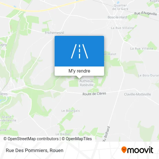Rue Des Pommiers plan
