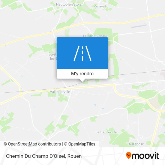 Chemin Du Champ D'Oisel plan