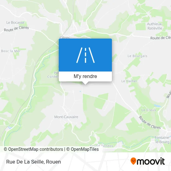 Rue De La Seille plan
