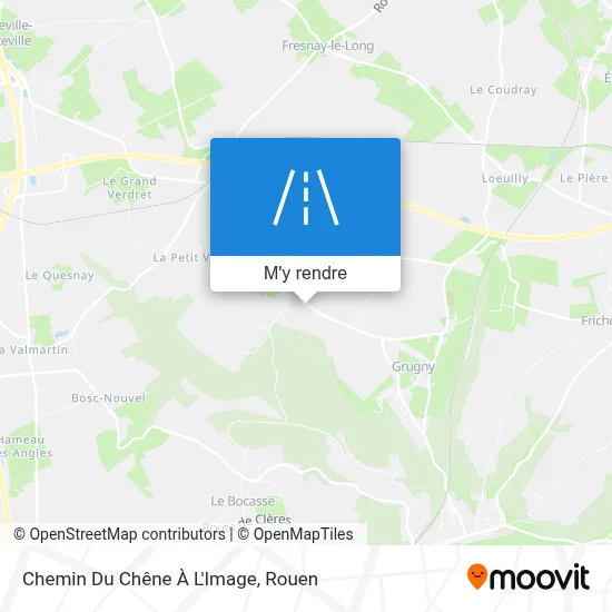 Chemin Du Chêne À L'Image plan