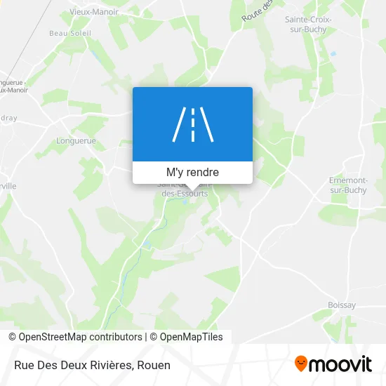 Rue Des Deux Rivières plan