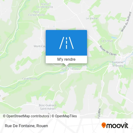 Rue De Fontaine plan