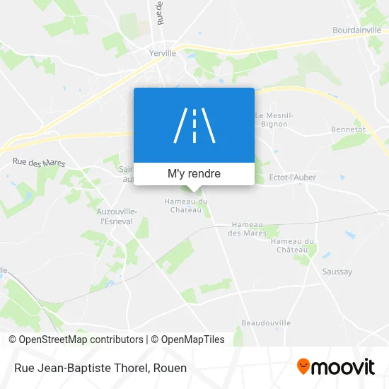 Rue Jean-Baptiste Thorel plan