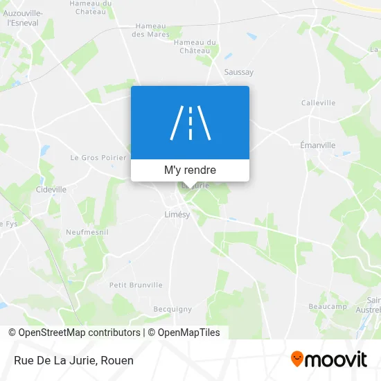 Rue De La Jurie plan